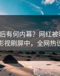 直击背后有何内幕？网红被曝爆料，人人影视刷屏中，全网热议不断